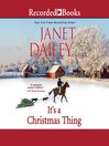 Cover image for It's a Christmas Thing
